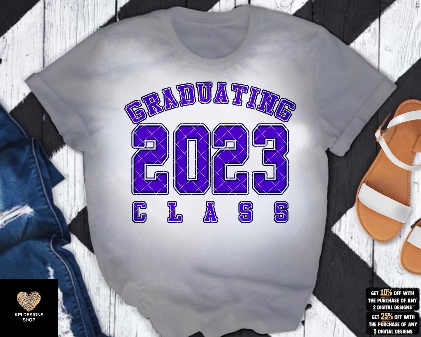 2023 Graduating Class (7-pack) - May2023 - PNG - Digital Design