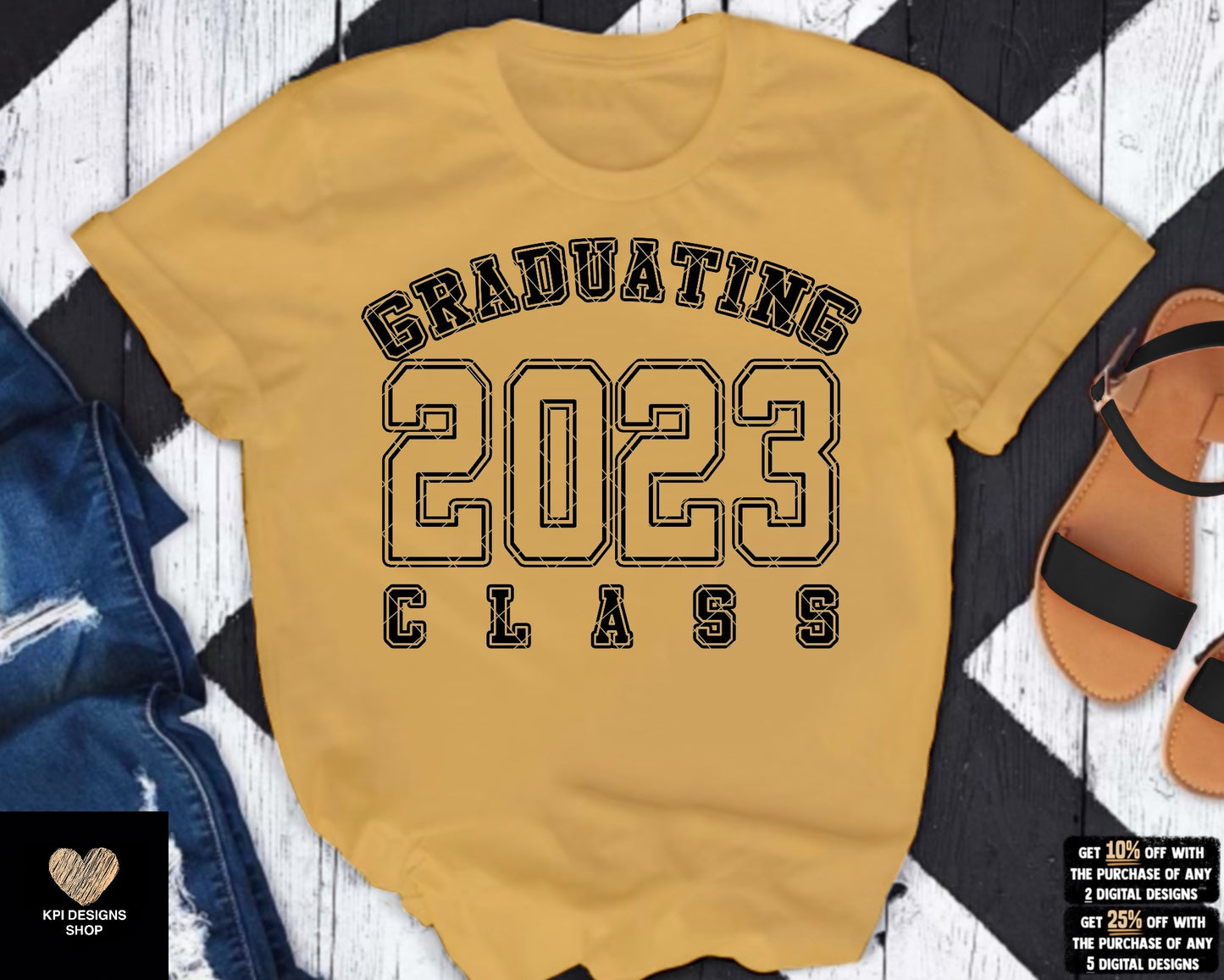 2023 Graduating Class (7-pack) - May2023 - PNG - Digital Design