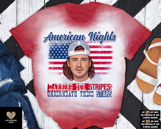 American Nights - June2023 - PNG - Digital Design (Personal Use Recommended)