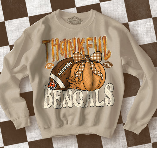 BUNDLE: Thankful for Football (Pro) - (32 Files) - Sept2025 - PNG - Digital Design (Personal Use Recommended)