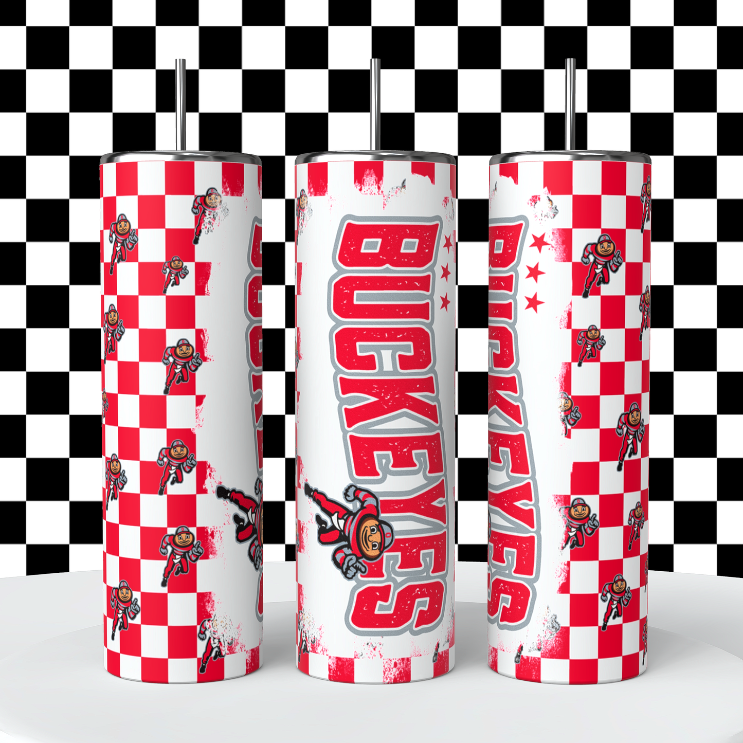 Buckeyes Designs & Tumbler Wrap (3 Pack) - July2024 - PNG - Digital Design (Personal Use Recommended)