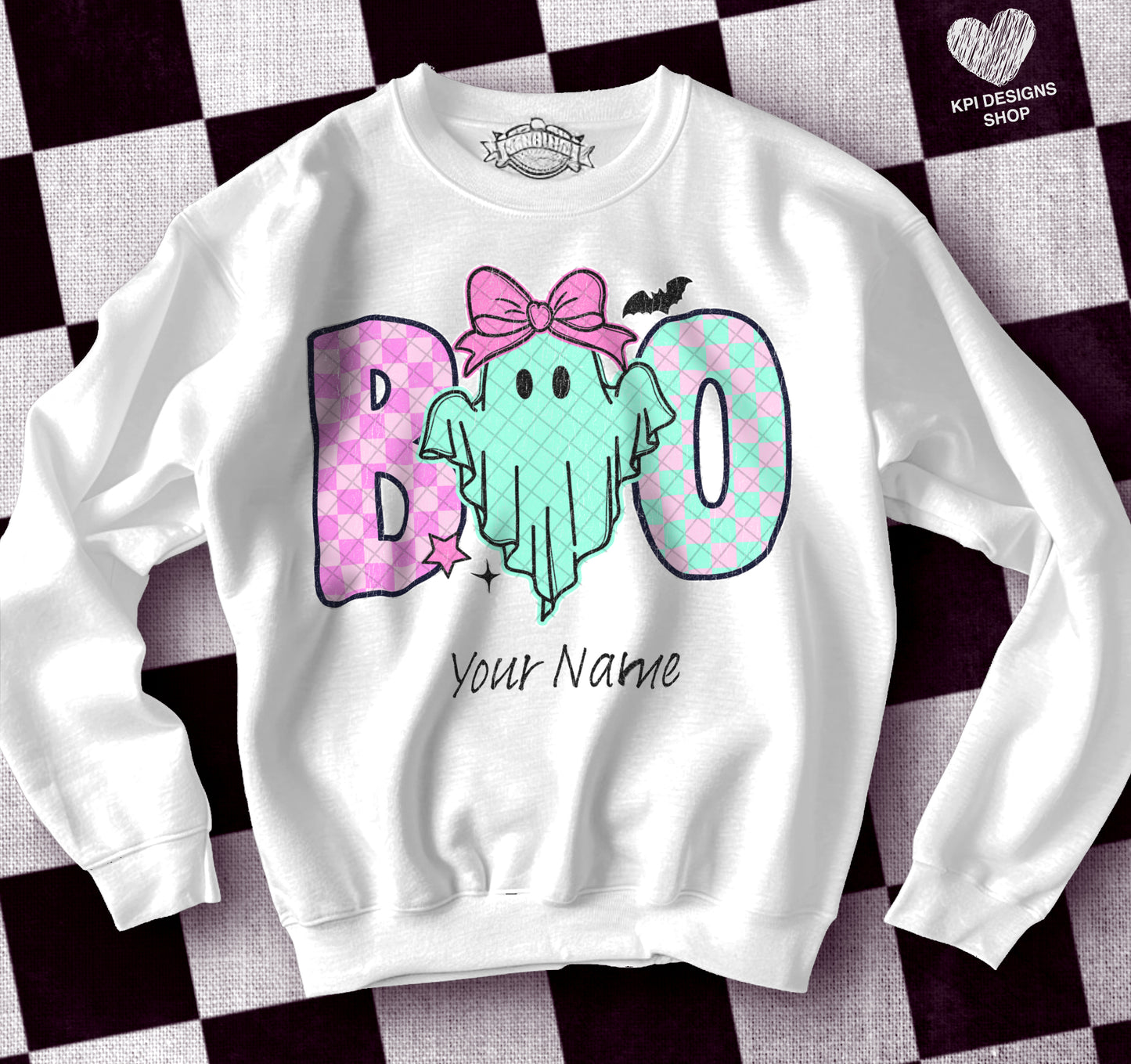 Boo (Distressed & Regular) - Sept2025 - PNG - Digital Design