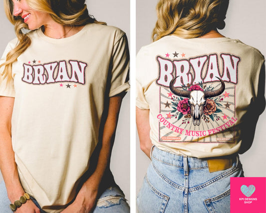 Bryan - Music Festival + Matching Pocket - July2024 - PNG - Digital Design