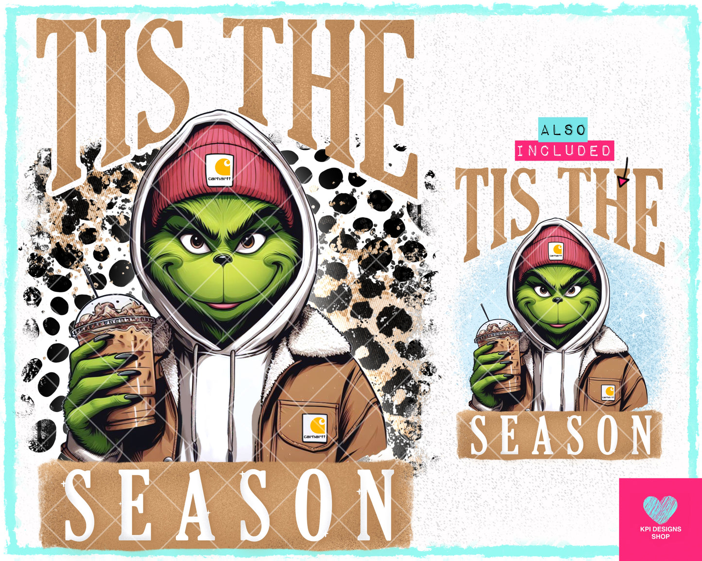 Mean One #1 - Tis the Season (2-pack) - Nov2023 - PNG - Digital Designs - (Personal Use Recommended