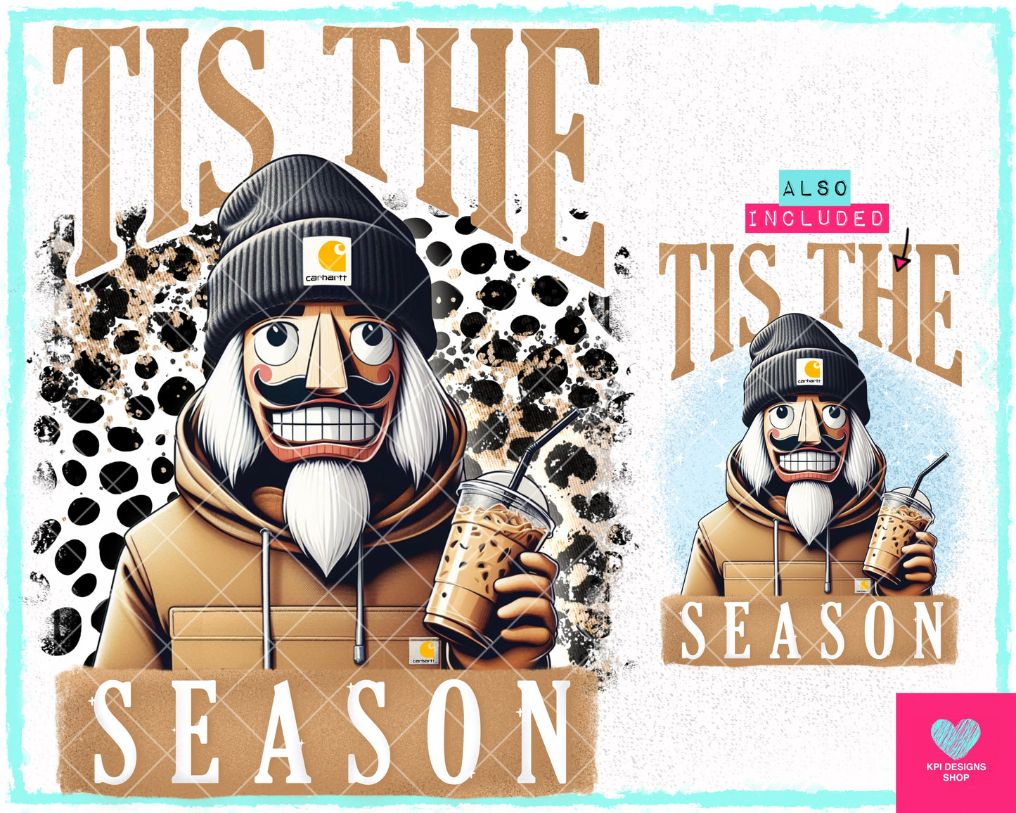 Nutcracker - Tis the Season (2-pack) - Nov2023 - PNG - Digital Designs - (Personal Use Recommended