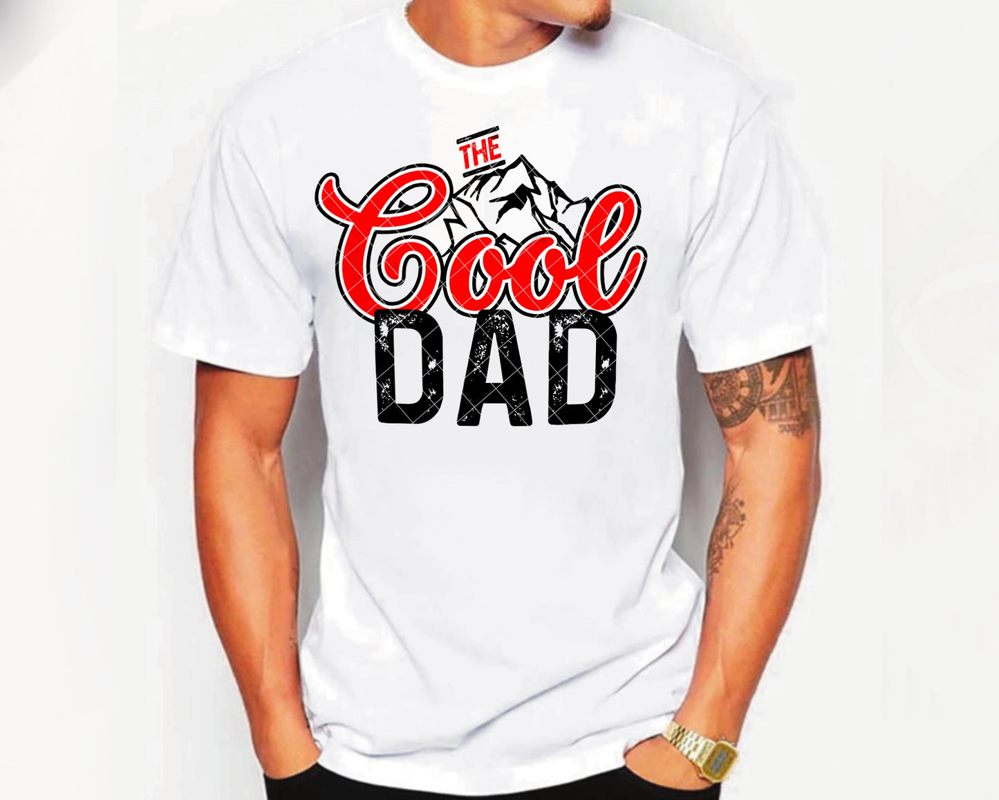 The Cool Dad - Father's Day - May2024 - PNG - Digital Design
