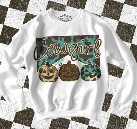 Cowgirl Pumpkins Club - Aug2025 - PNG - Digital Design