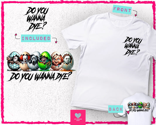 Do You Wanna Dye? Mashup + Matching Pocket - Feb2024 - PNG - Digital Design