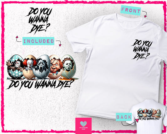 Do You Wanna Dye? Mashup + Matching Pocket - Feb2024 - PNG - Digital Design