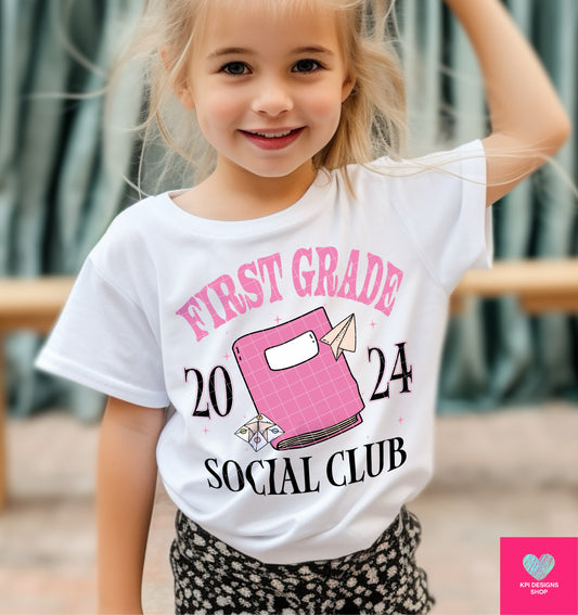 BUNDLE: School Social Club - (Pre-k thru Sixth Grade) - 32-pack - July2024 - PNG - Digital Design