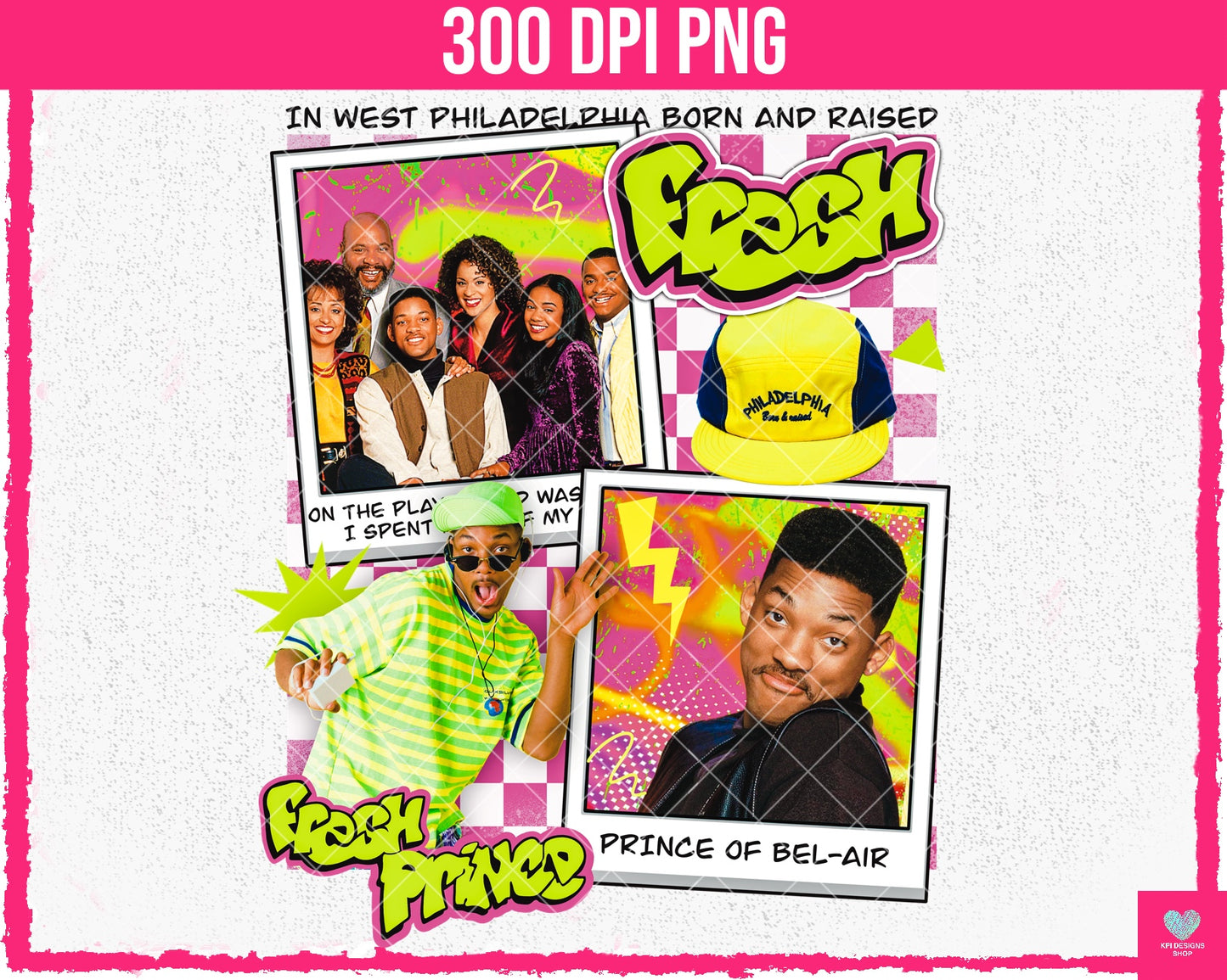 BUNDLE: Classic TV (10 files) - June2024 - PNG - Digital Design