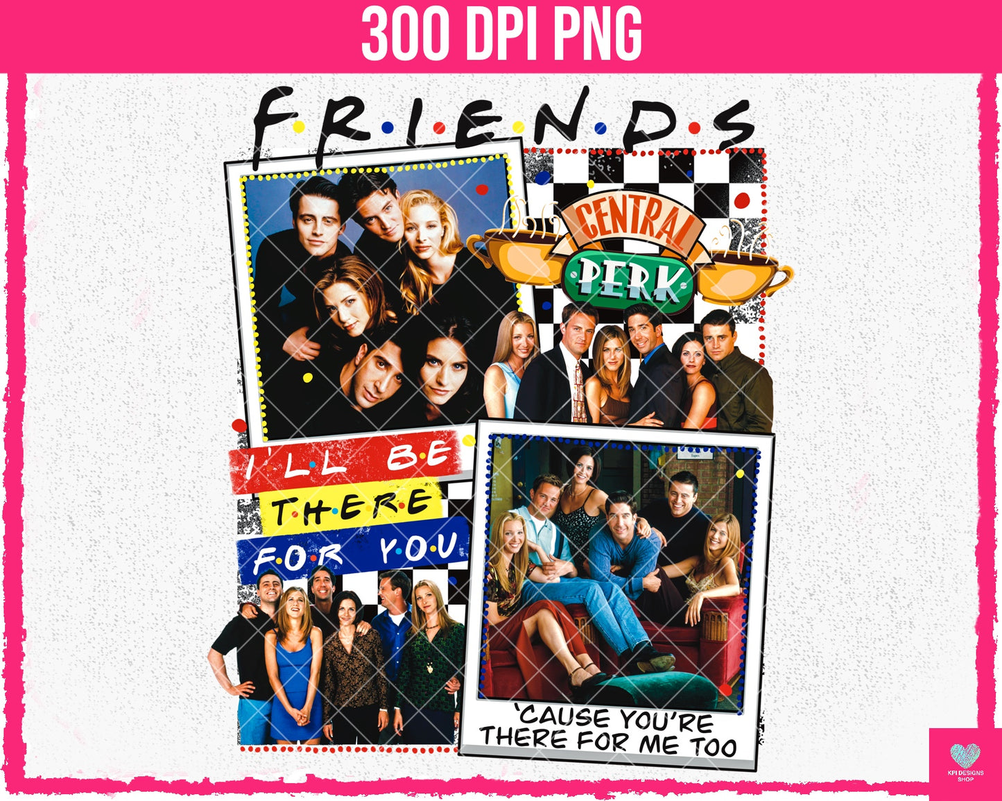 BUNDLE: Classic TV (10 files) - June2024 - PNG - Digital Design
