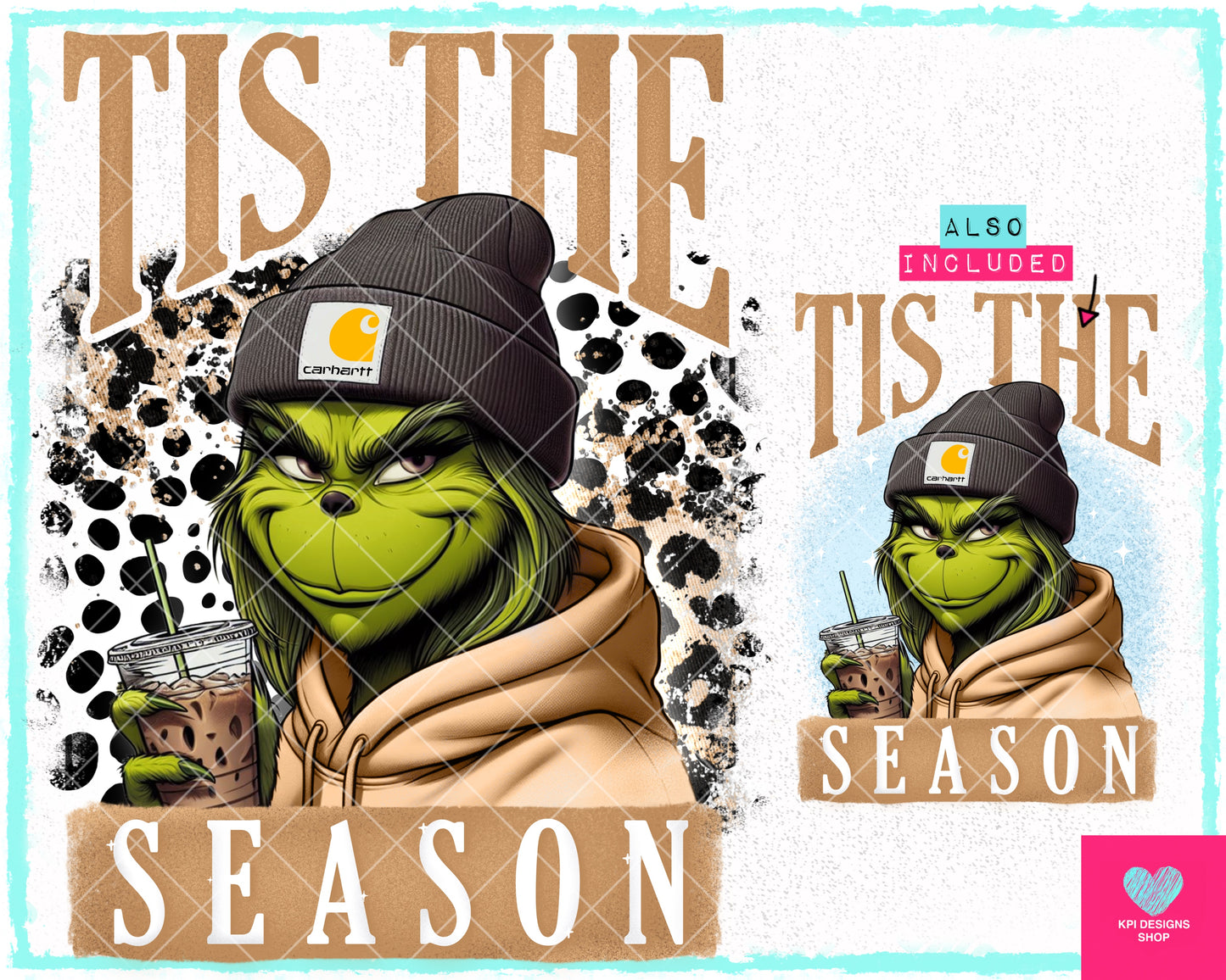 Mean One #3 - Tis the Season (2-pack) - Nov2023 - PNG - Digital Designs - (Personal Use Recommended