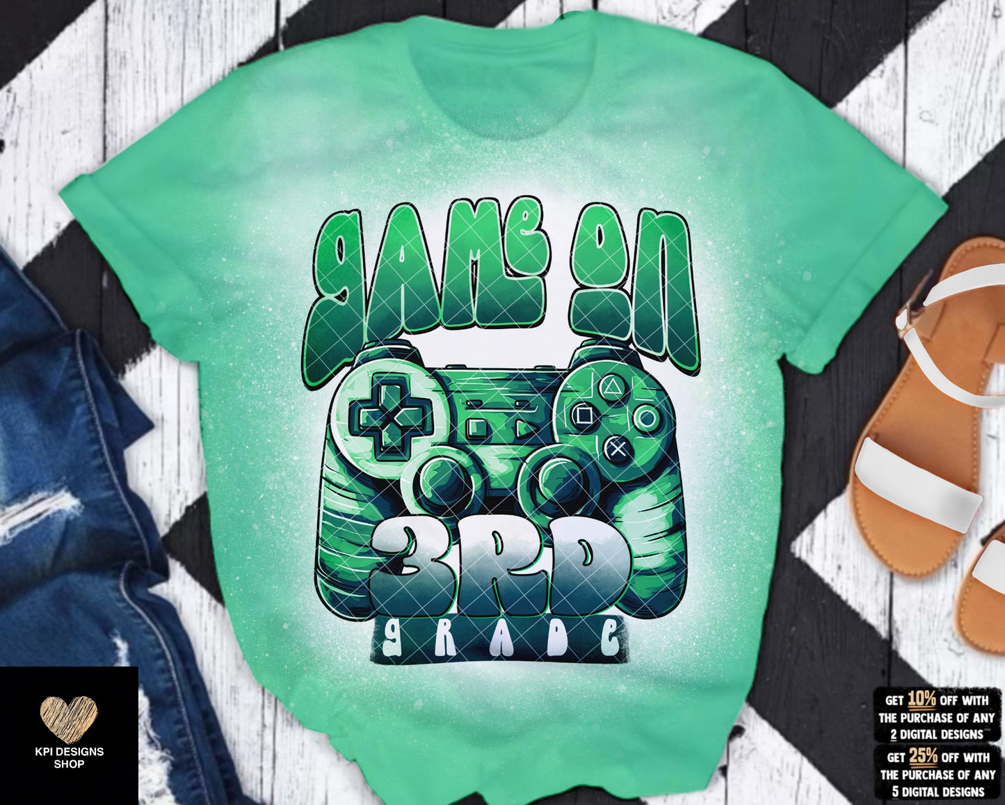 BUNDLE: Game On School (12-pack)- July2023 - PNG - Digital Design (Personal Use Recommended)