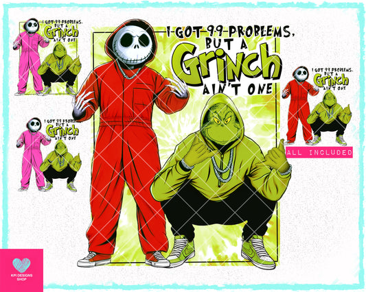 BUNDLE: Mean One & Jack (12-pack) - Nov2023 - PNG - Digital Designs - (Personal Use Recommended