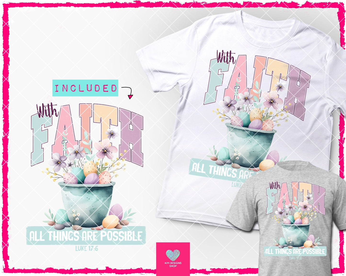 BUNDLE: Easter (35 files) - Mar2024 - PNG - Digital Design