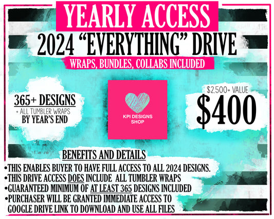 2024 Yearly "Everything" Drive - Full Access to EVERYTHING from 2024