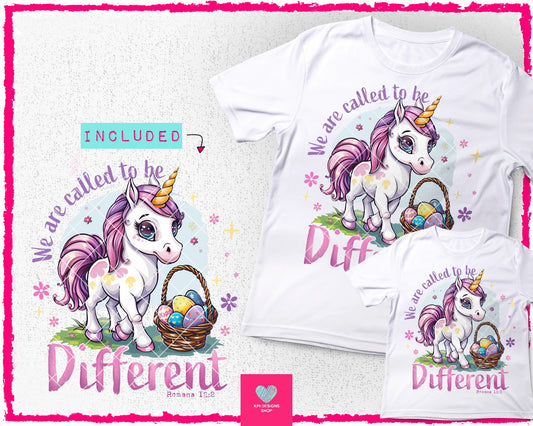 We are Called to be Different - Mar2024 - PNG - Digital Design