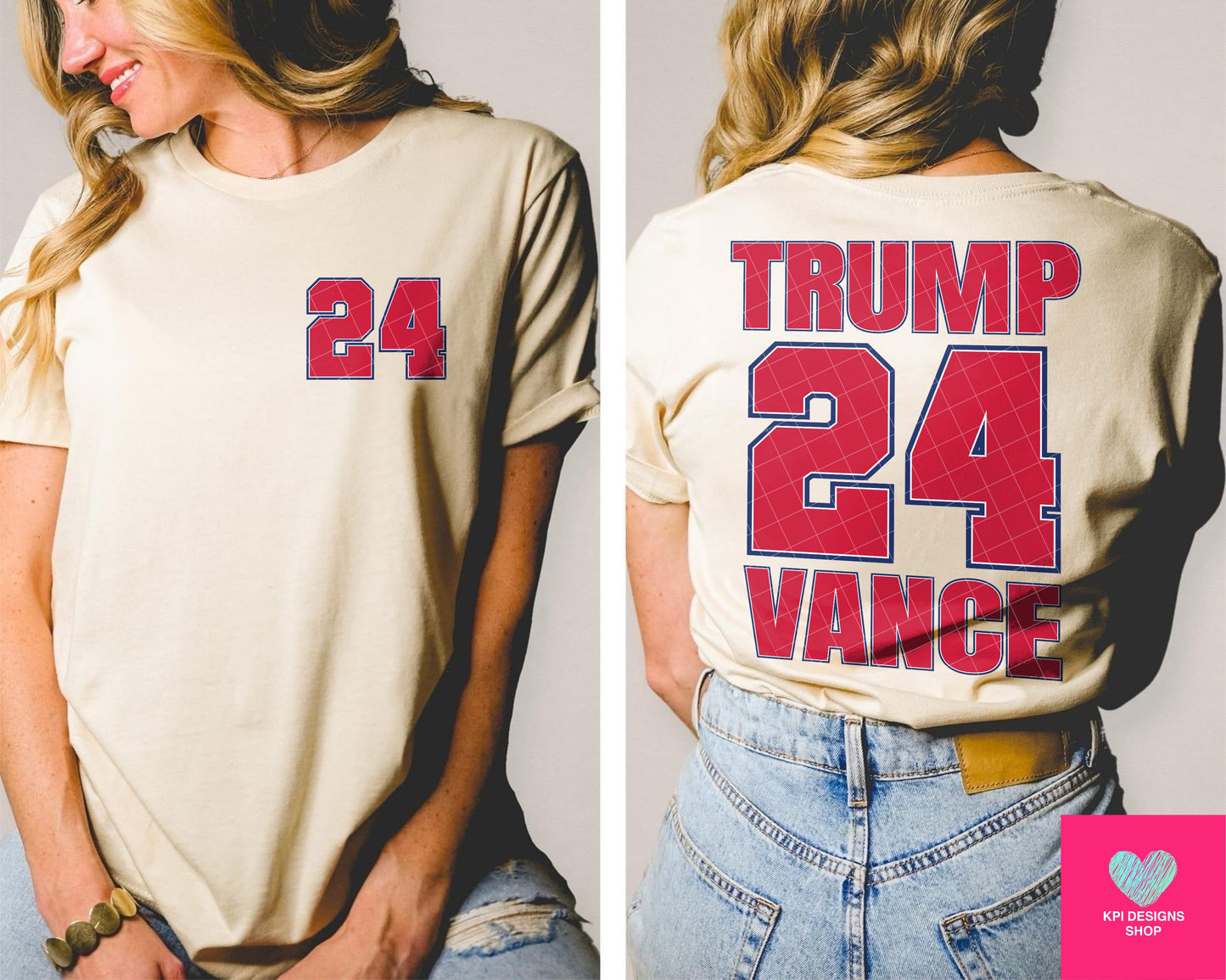 BUNDLE: Trump Vance 2024 - 10 Files - July2024 - PNG - Digital Design