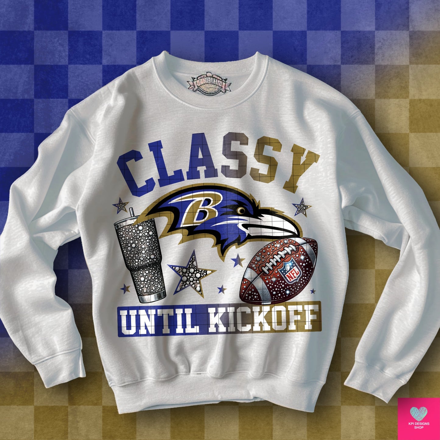 Classy Until Kickoff + Tumbler Wraps (64 Files) - Sept2024 - PNG - Digital Design (Personal Use Recommended)