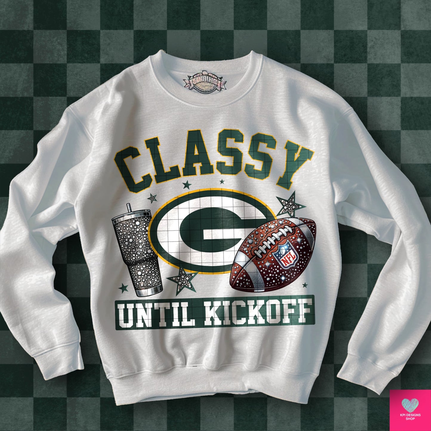 Classy Until Kickoff + Tumbler Wraps (64 Files) - Sept2024 - PNG - Digital Design (Personal Use Recommended)