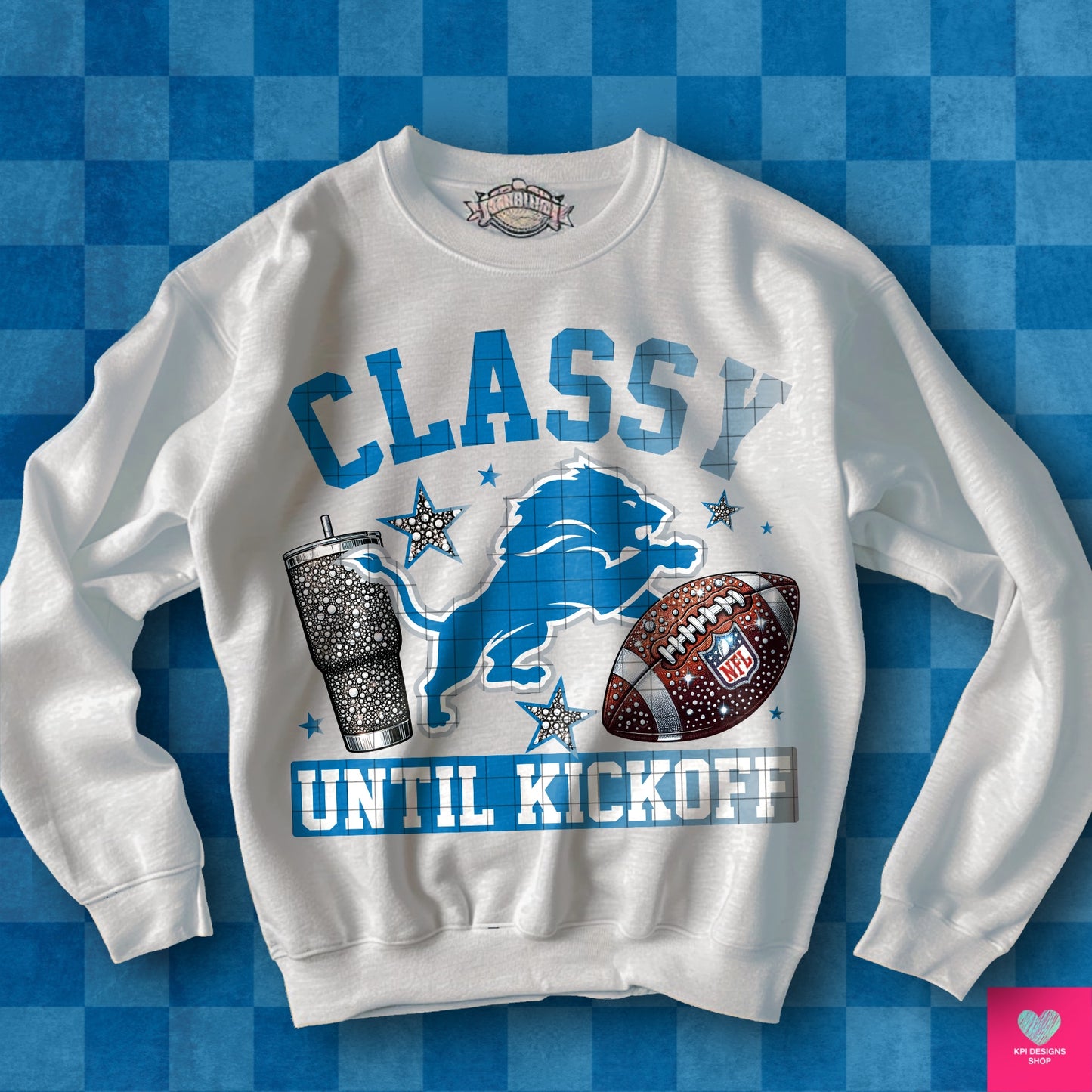 Classy Until Kickoff + Tumbler Wraps (64 Files) - Sept2024 - PNG - Digital Design (Personal Use Recommended)