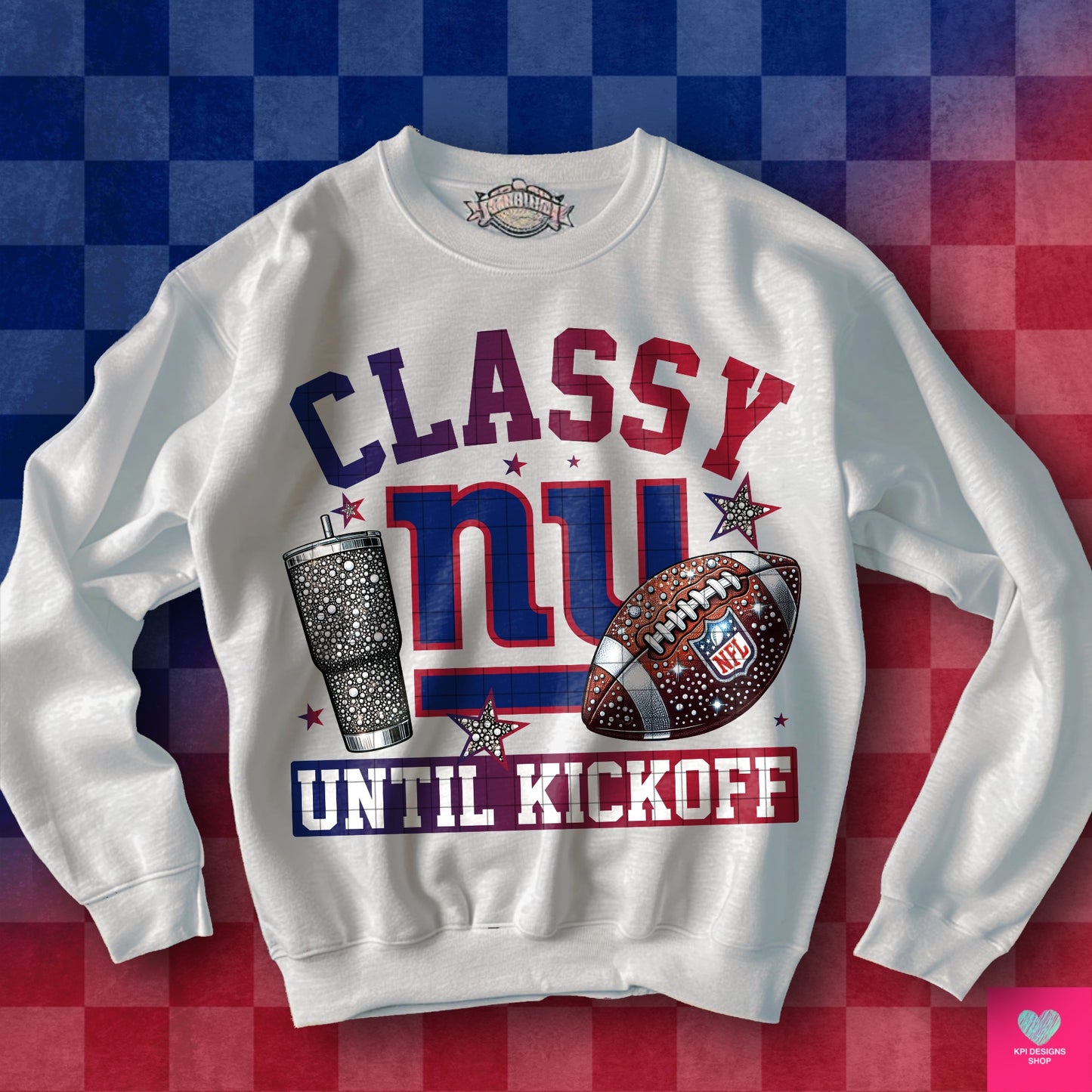 Classy Until Kickoff + Tumbler Wraps (64 Files) - Sept2024 - PNG - Digital Design (Personal Use Recommended)