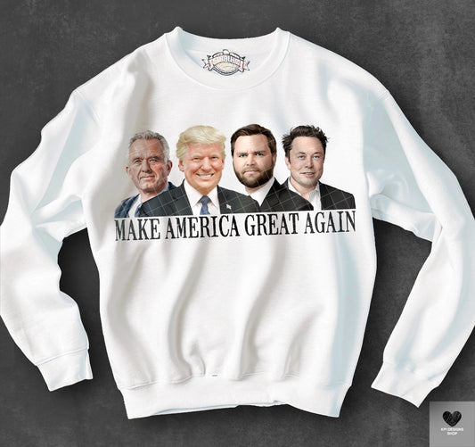 Make America Great Again - (3 files) - Nov2024 - PNG - Digital Design
