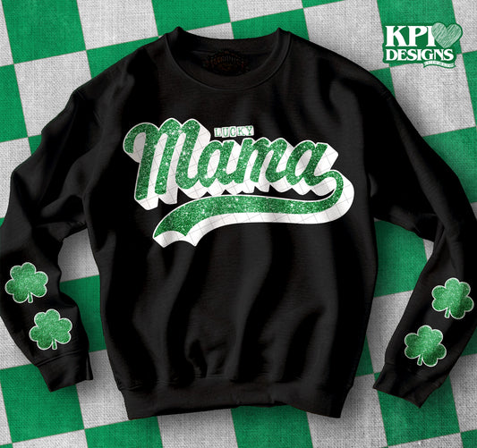 Mama St. Patrick's Swash (2-pack) - Feb2025 - PNG - Digital Design
