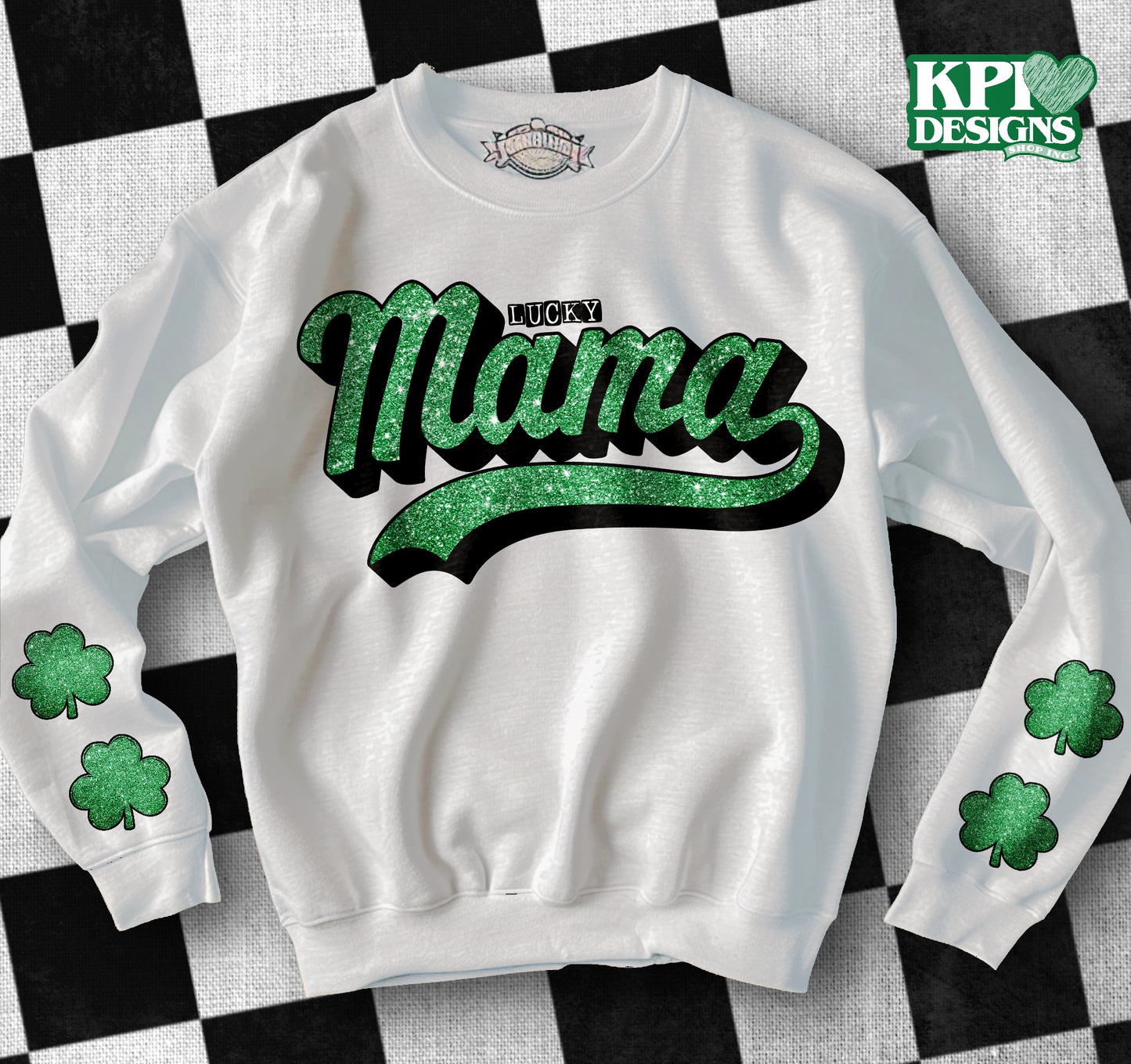 Mama St. Patrick's Swash (2-pack) - Feb2025 - PNG - Digital Design