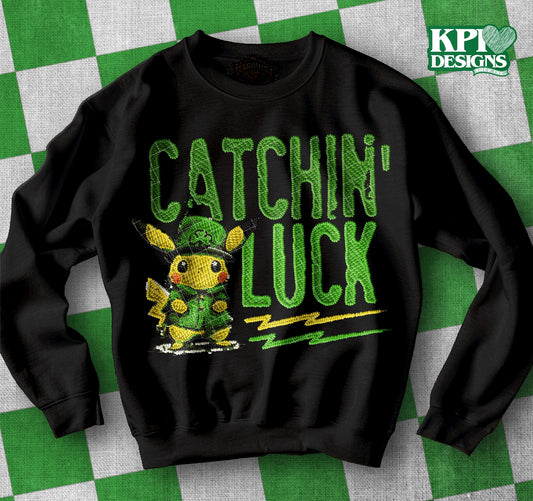 Cathin' Luck (2-pack) - Feb2025 - PNG - Digital Design