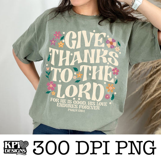 Give Thanks to the Lord (2-pack) - Mar2024 - PNG - Digital Design