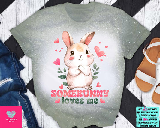 Some Bunny Loves Me - Jan2024 - PNG - Digital Design