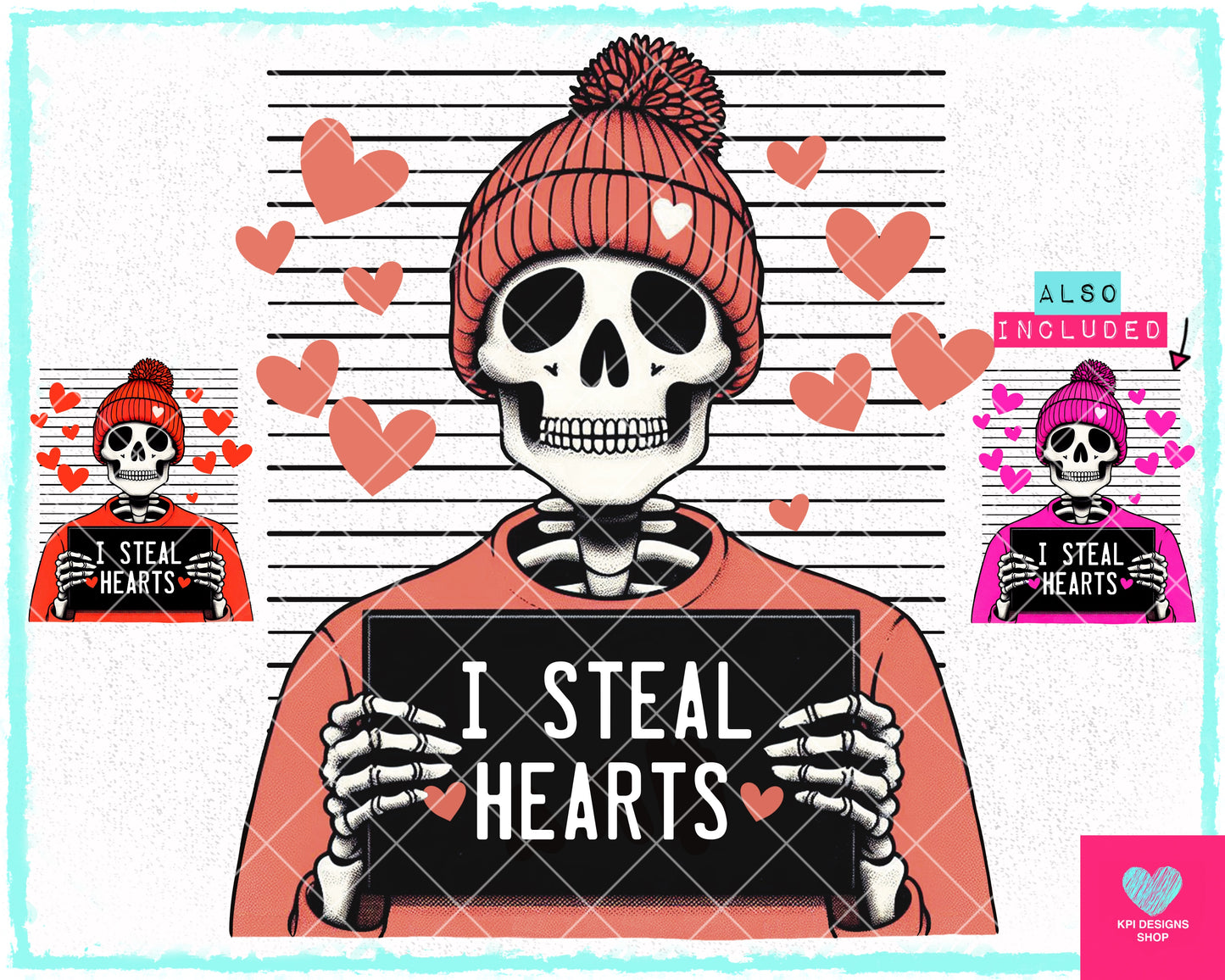 2024 Valentine Bundle (40 Files) - Dec2023 - PNG - Digital Design