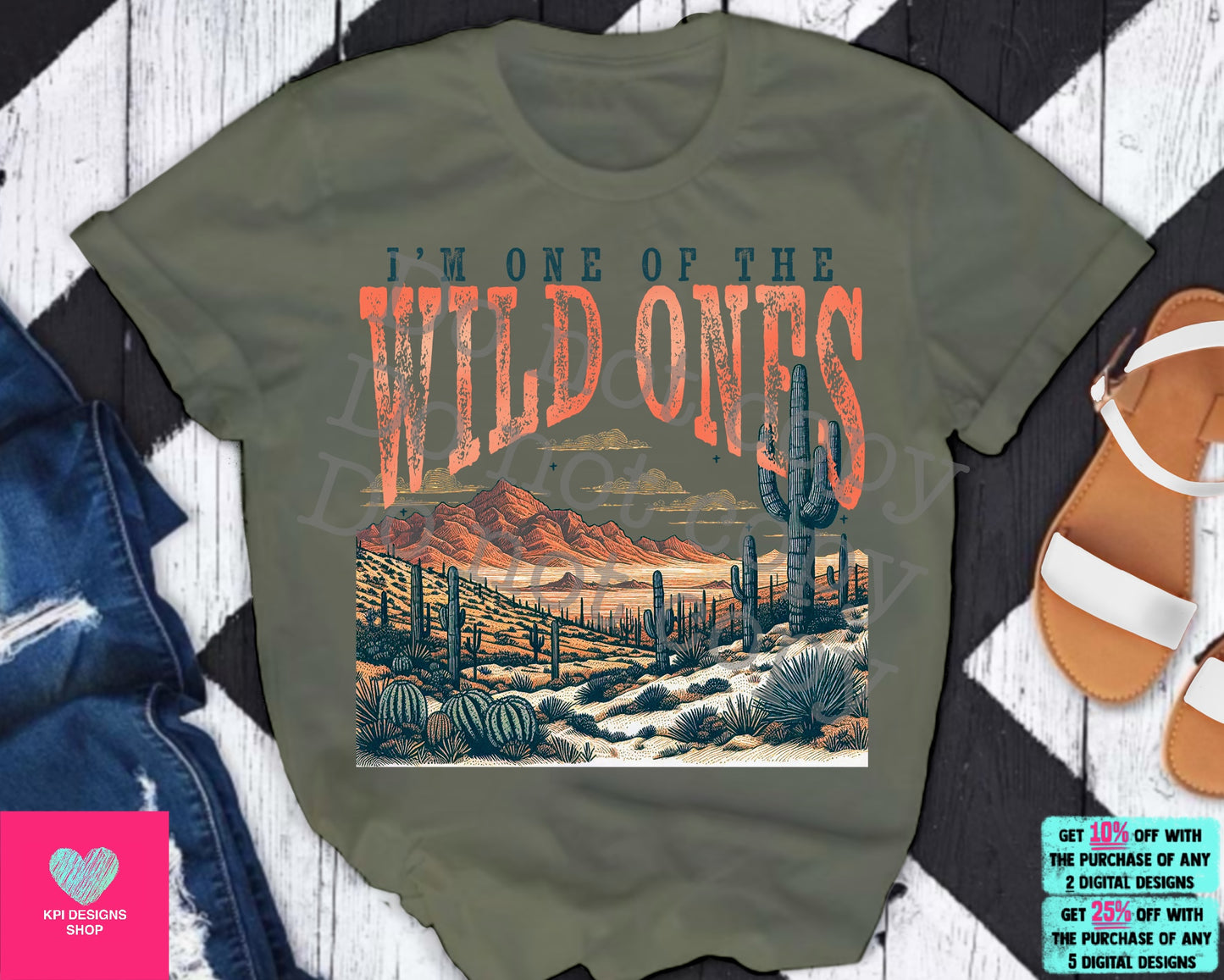 I'm One of the Wild Ones - Feb2024 - PNG - Digital Designs