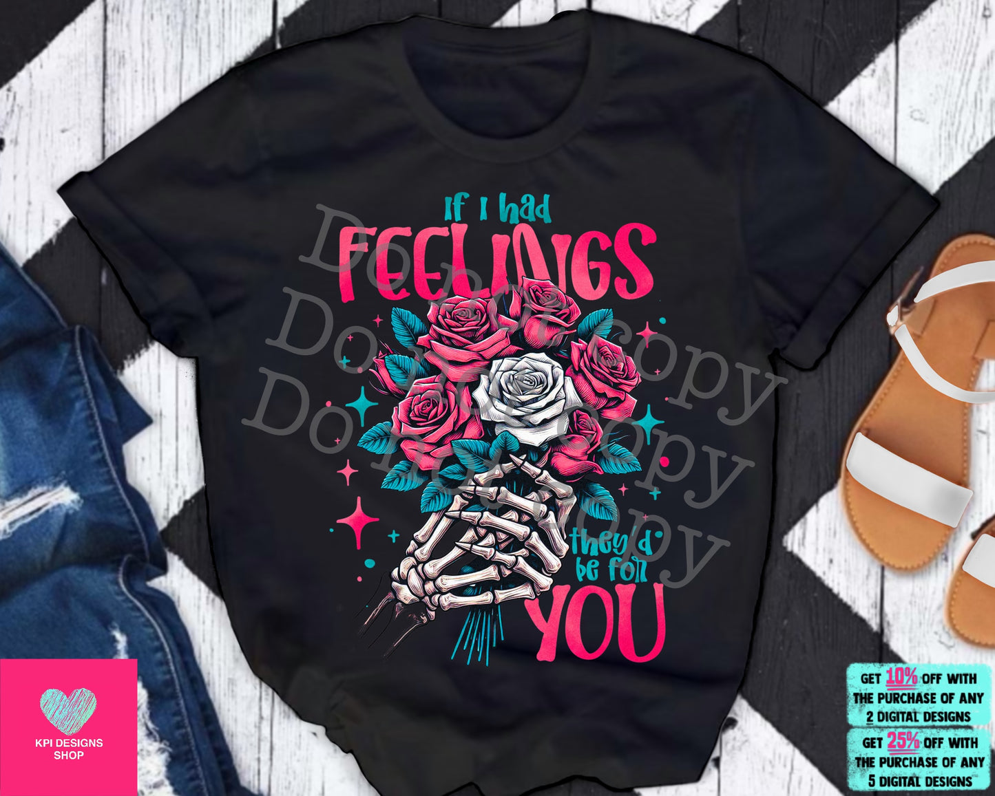 If I Had Feelings - Dec2023 - PNG - Digital Design