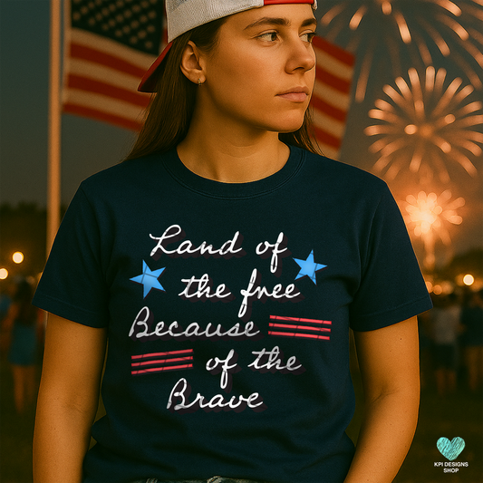 Land of the Free (2 files) - May2025 - PNG - Digital Design