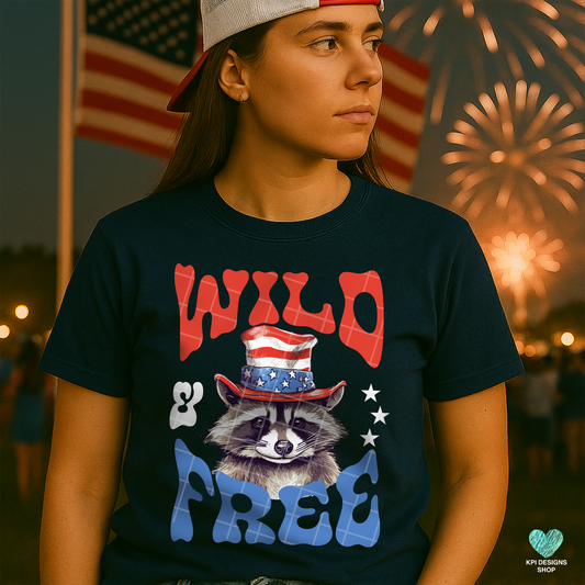Wild & Free (2 files) - May2025 - PNG - Digital Design