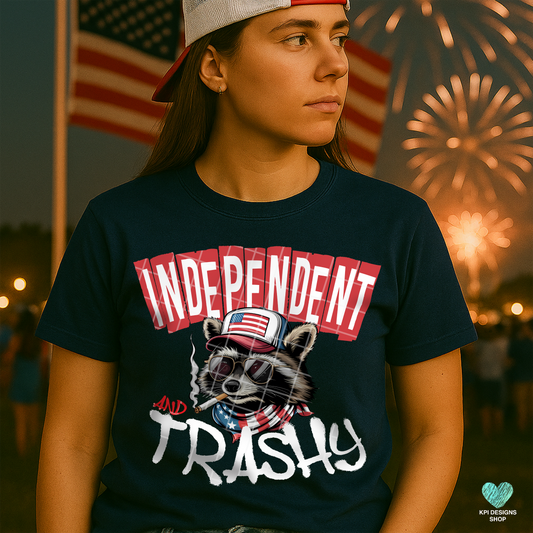 Independent & Trashy (2 files) - May2025 - PNG - Digital Design