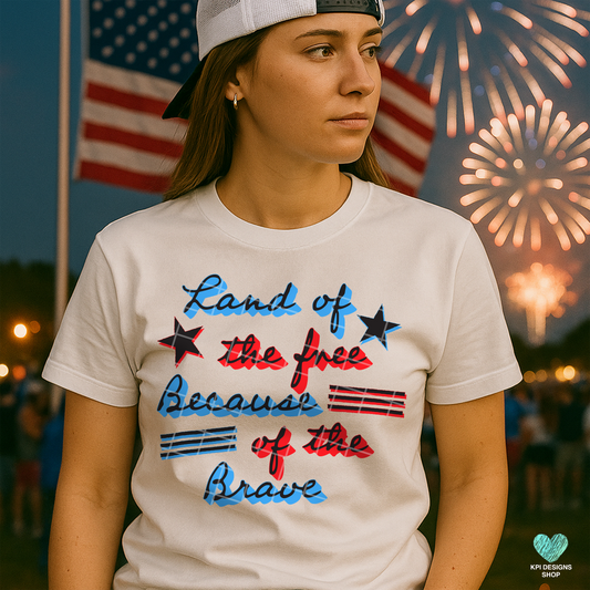 Land of the Free (2 files) - May2025 - PNG - Digital Design