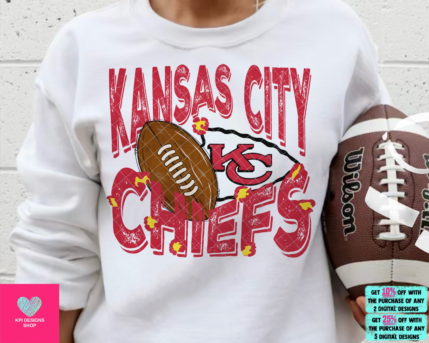 Playoff Football Bundle (8-pack) - Jan2024 - PNG - Digital Design (Personal Use Recommended)