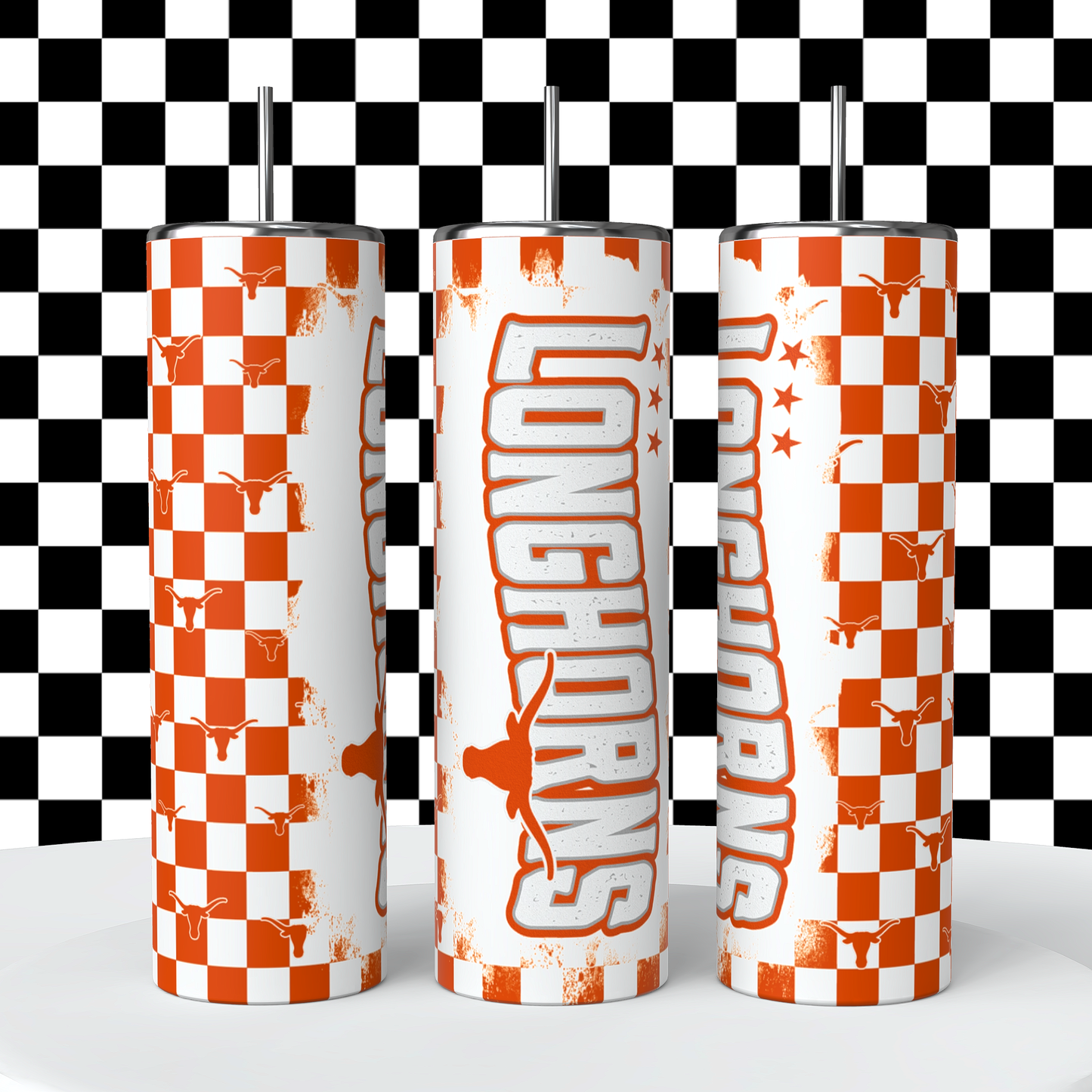 Longhorns Designs & Tumbler Wrap (3 Pack) - July2024 - PNG - Digital Design (Personal Use Recommended)