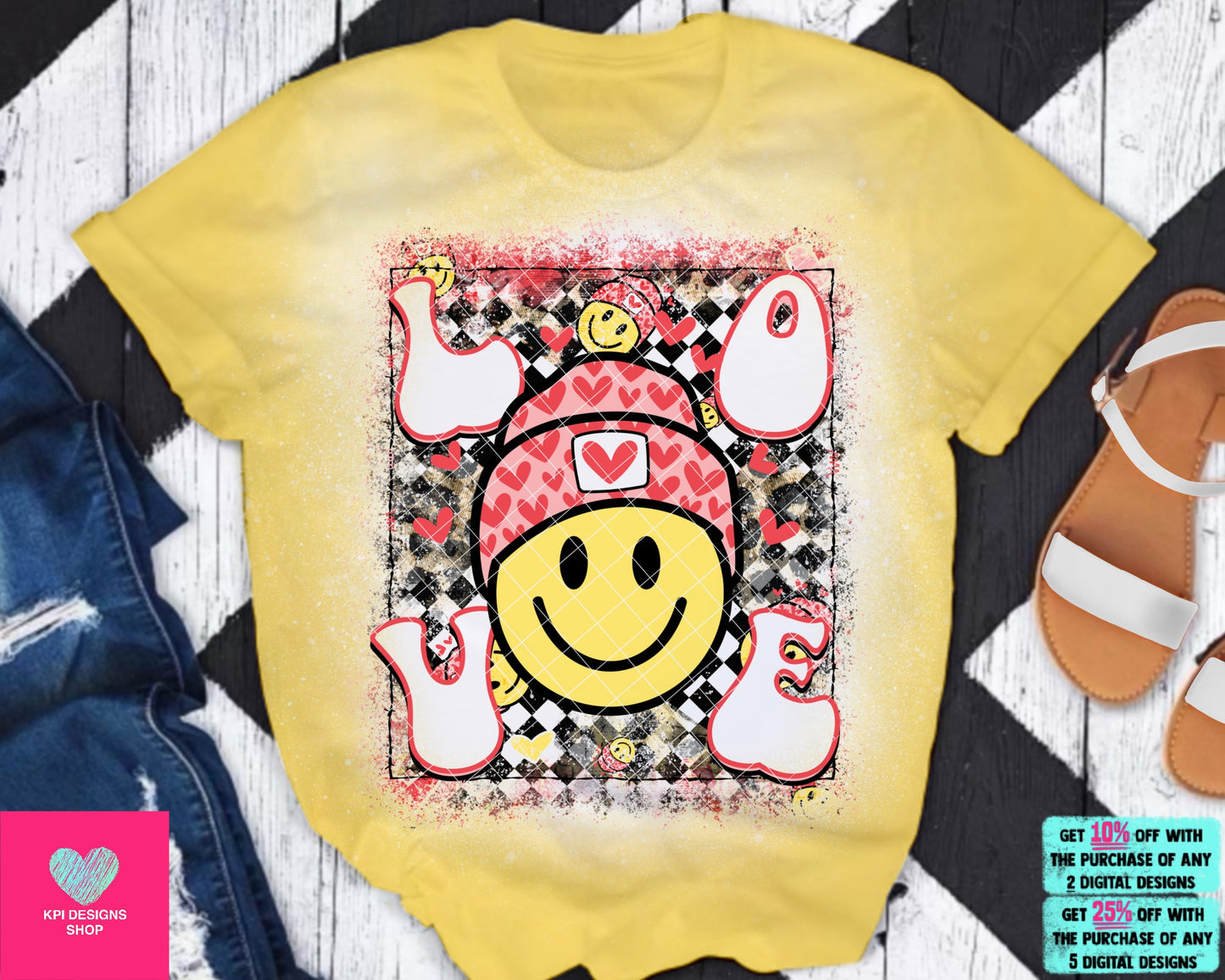 Love Smiley - Dec2023 - PNG - Digital Design