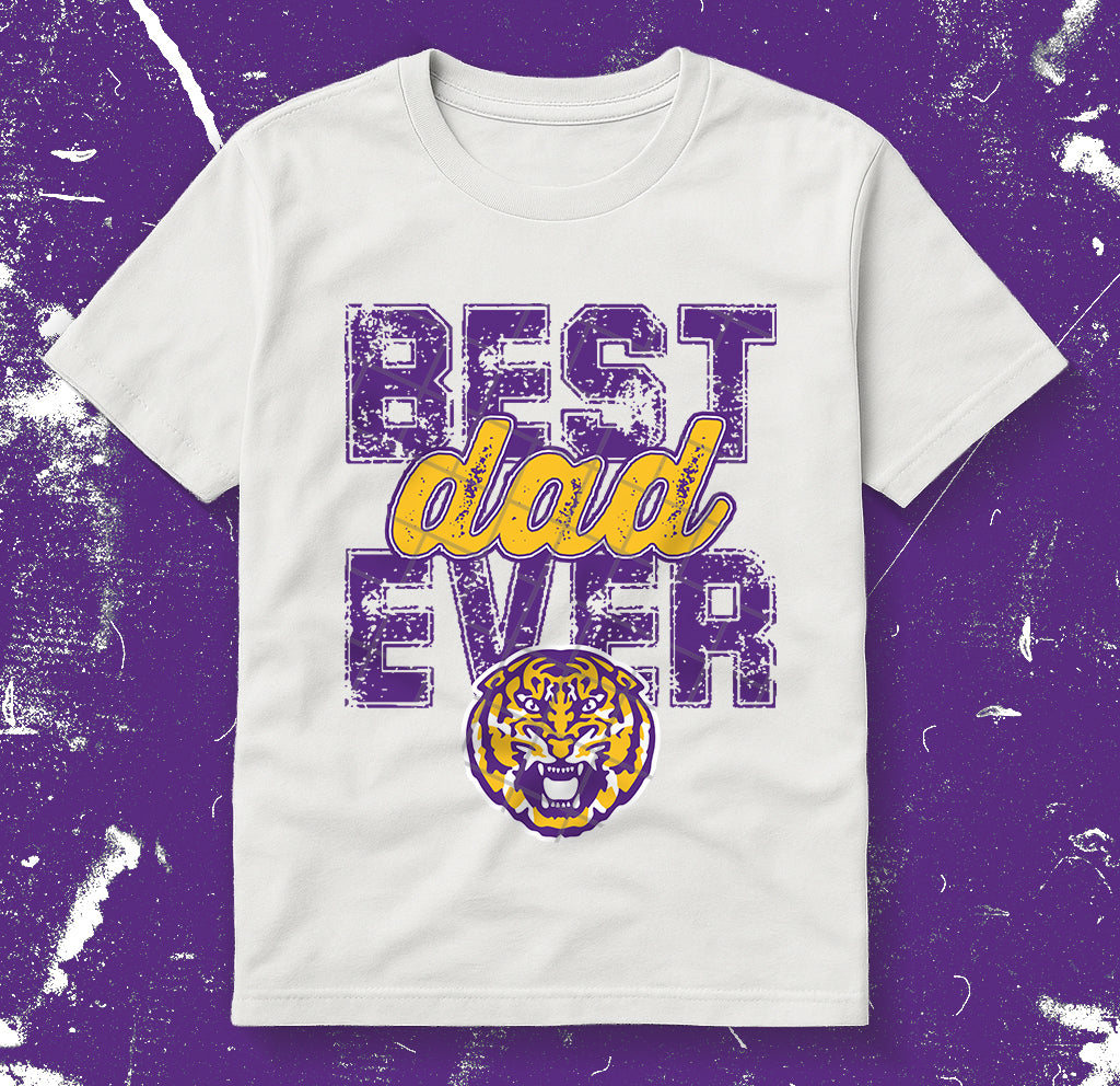 LSU Dad - June2025 - PNG - Digital Design (Personal Use Recommended)
