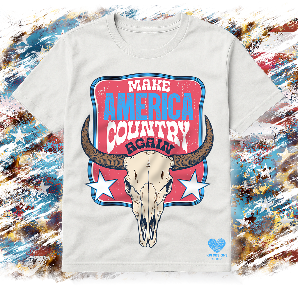 Make America Country Again (4 files) - May2025 - PNG - Digital Design