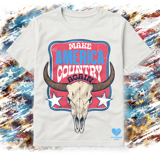 Make America Country Again (4 files) - May2025 - PNG - Digital Design