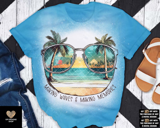 Making Waves & Making Memories - June2023 - PNG - Digital Design