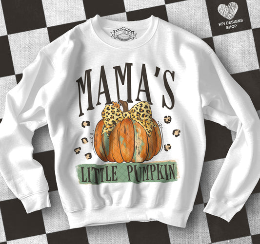 Mama's Little Pumpkin (2-pack) - Sept2025 - PNG - Digital Design