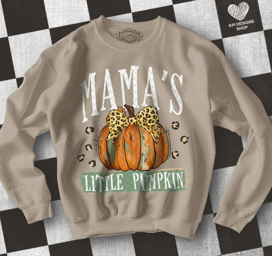 Mama's Little Pumpkin (2-pack) - Sept2025 - PNG - Digital Design