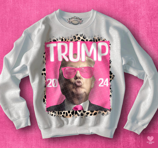 Trump 2024 Pink - Sept2024 - PNG - Digital Design